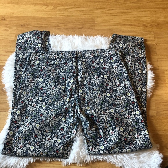 J. Crew Liberty of London Toothpick Floral Jeans - Picture 3 of 7